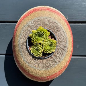 SGV104 - Oval Pod - Red Trail - 22x26cms